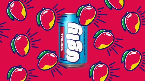 二次元覺醒 ugly蘇打水包裝設計，讓飲料成為一種動漫生活態度